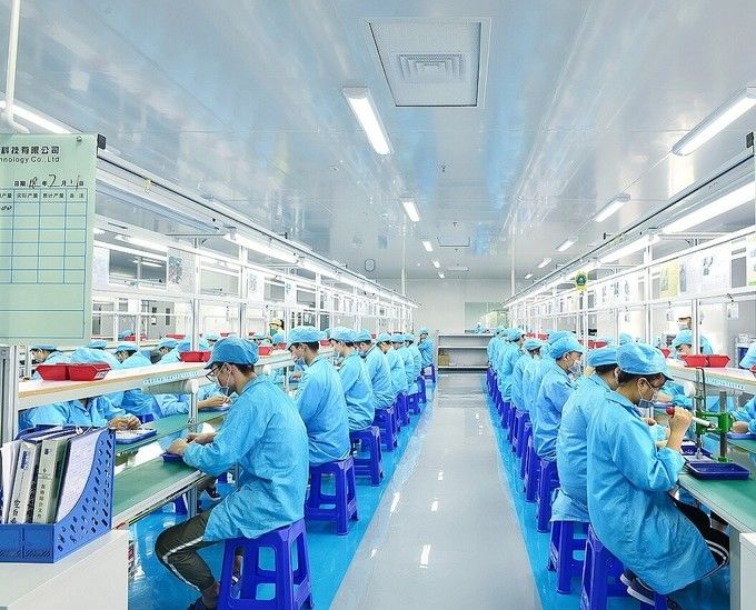 Dongguan Hie Hardware Co., Ltd. üreticinin üretim hattı